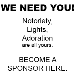 Become a sponsor!